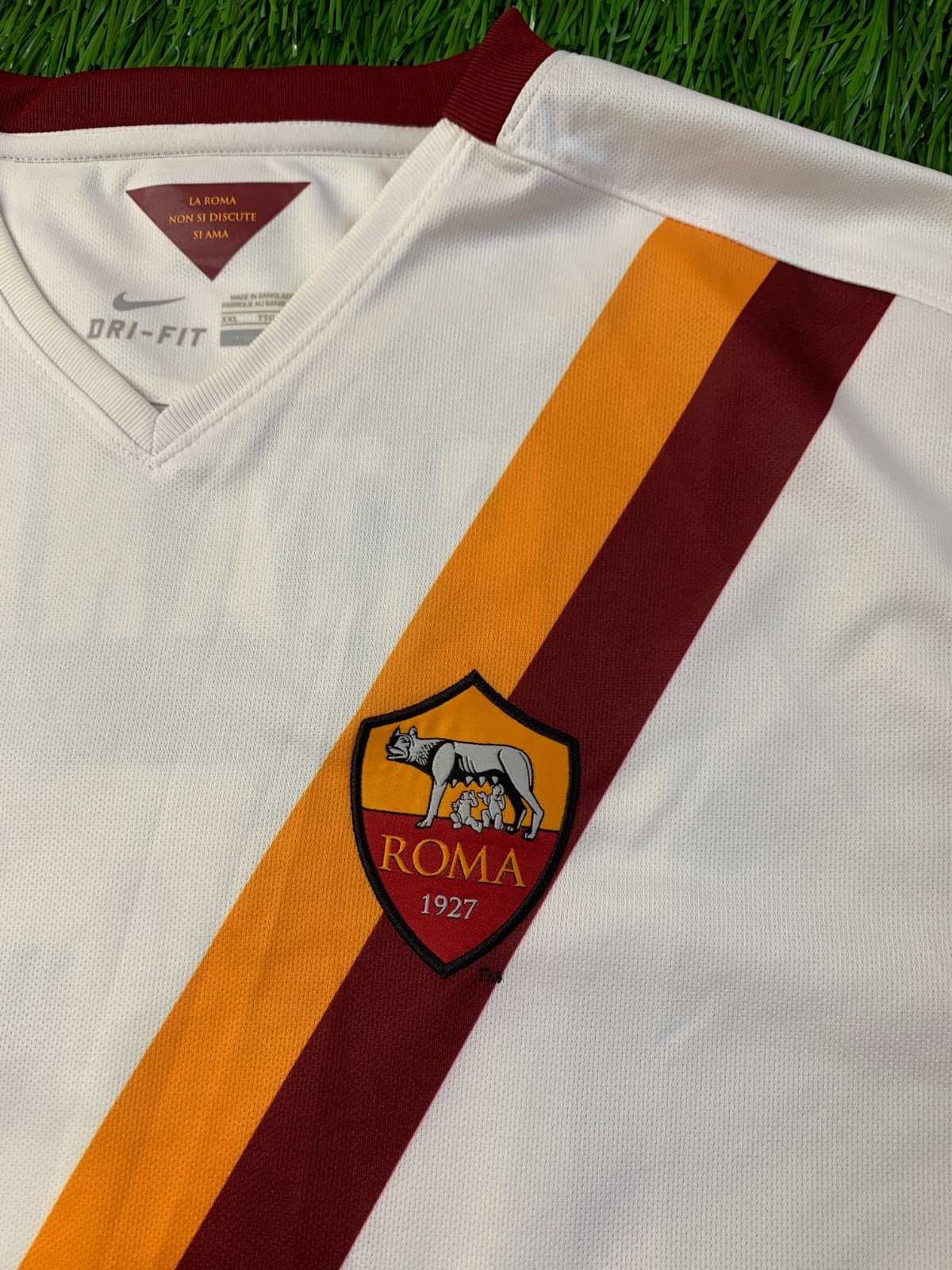 AS ROMA ITALY PJANIC 2014-2015 FOOTBALL SHIRT JERSEY AWAY NIKE ORIGINAL SIZE XXL