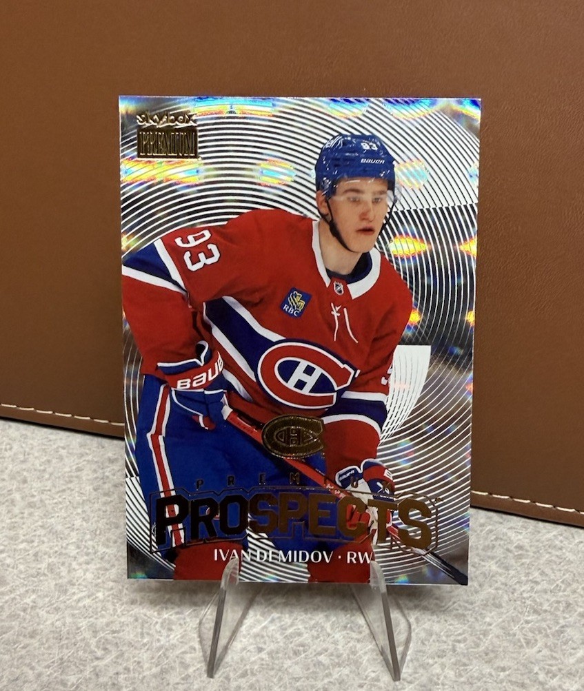 Ivan Demidov 2025-26 SkyBox Metal Universe – #PP-7 Skybox Premium Prospects RC