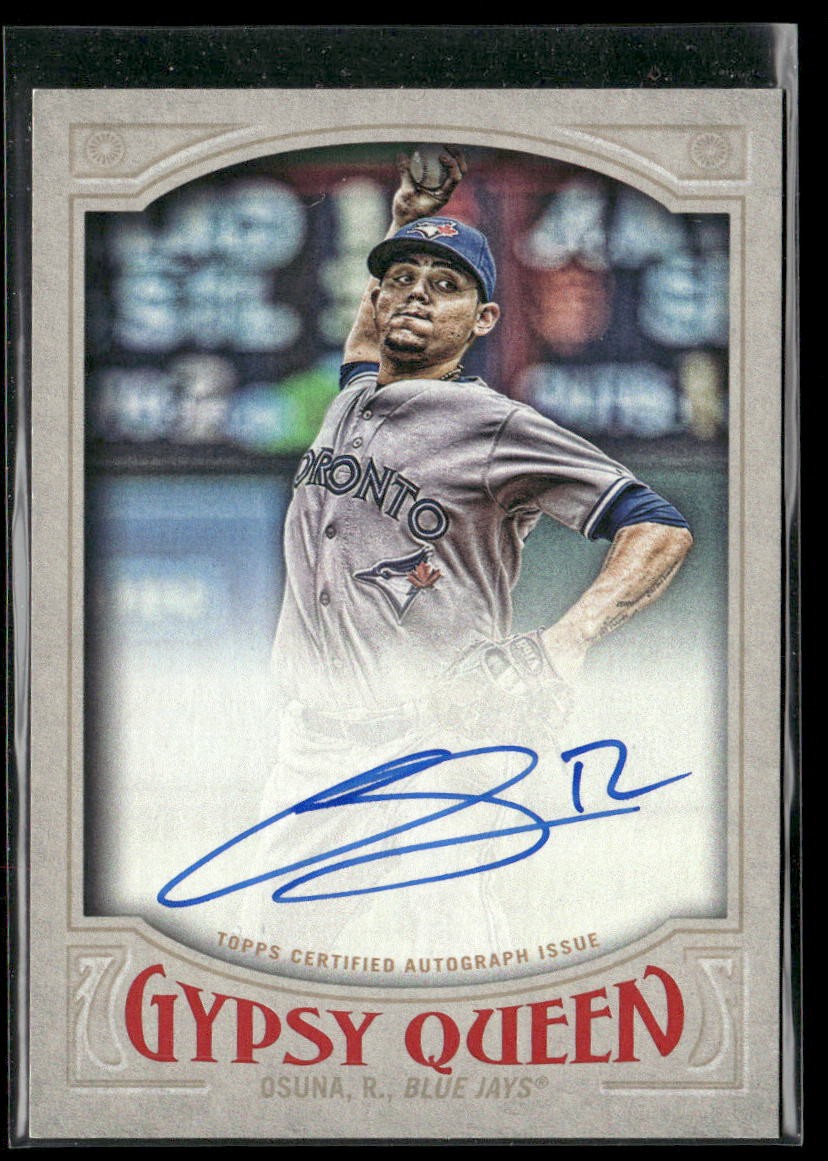 Roberto Osuna Auto AU 2016 Topps Gypsy Queen Toronto Blue Jays