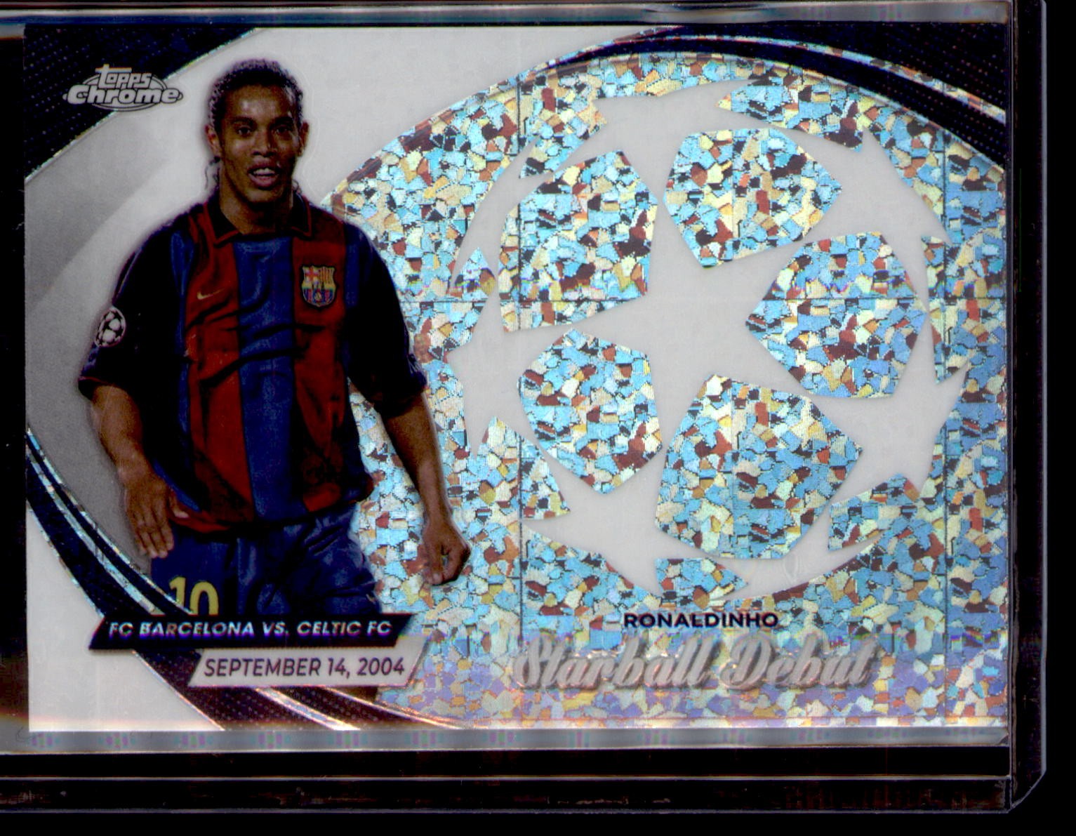 Ronaldinho #SD-12 2023-24 Topps Chrome UEFA Club Competitions Starball Debuts