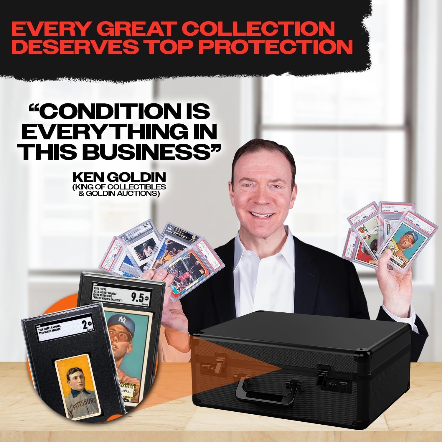Advanced Security Graded Card Box – Combination Lock