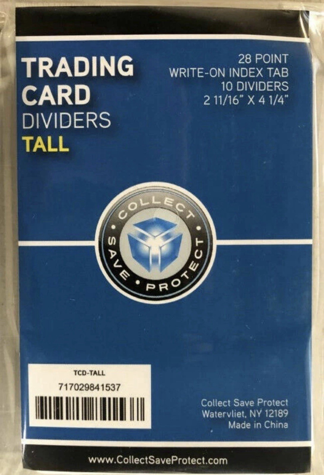 BUNDLE DEAL Sports Card TALL Dividers With FREE Customized NBA MLB & NFL Labels