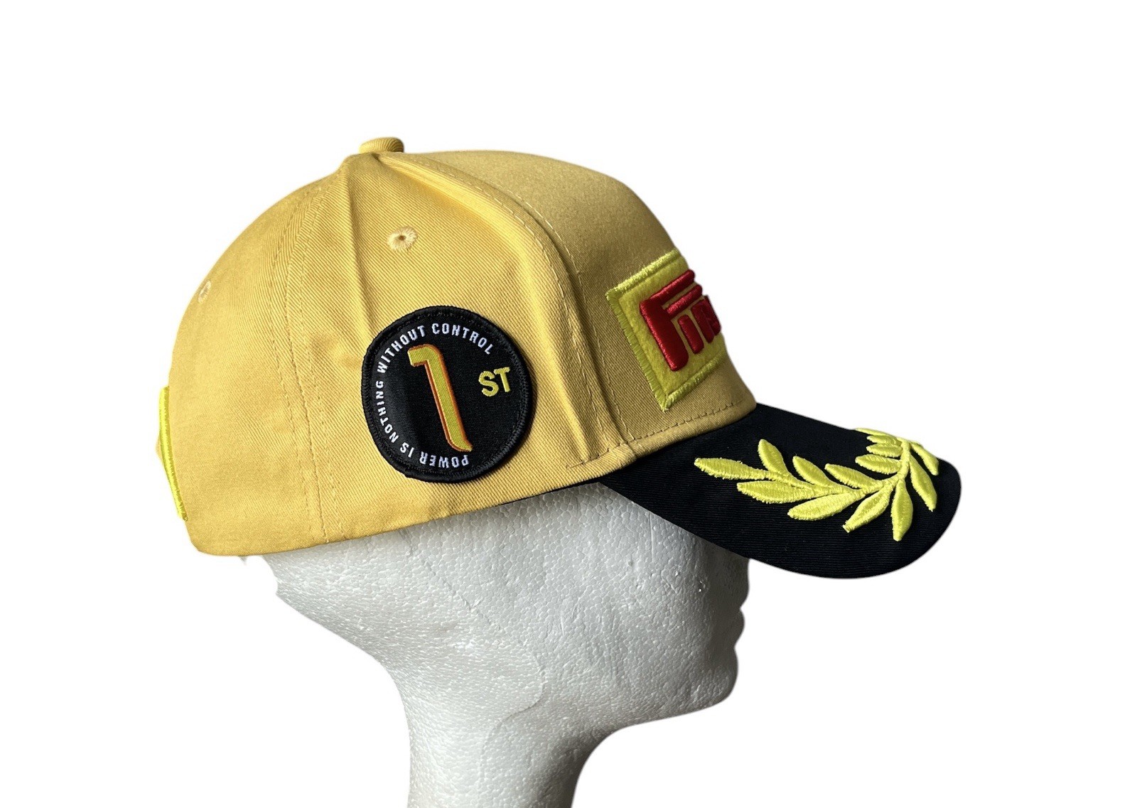 Pirelli Podium 1st Place Yellow Hat China F1 SnapBack Adjustable NEW