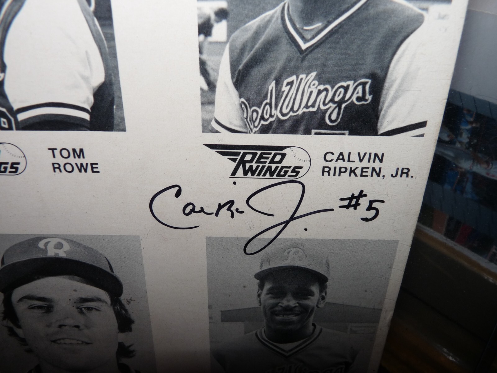 1981 WTF Rochester Red Wings Uncut SHEET Set Cal Ripken RC 25 Cards AUTO 1/1 JSA