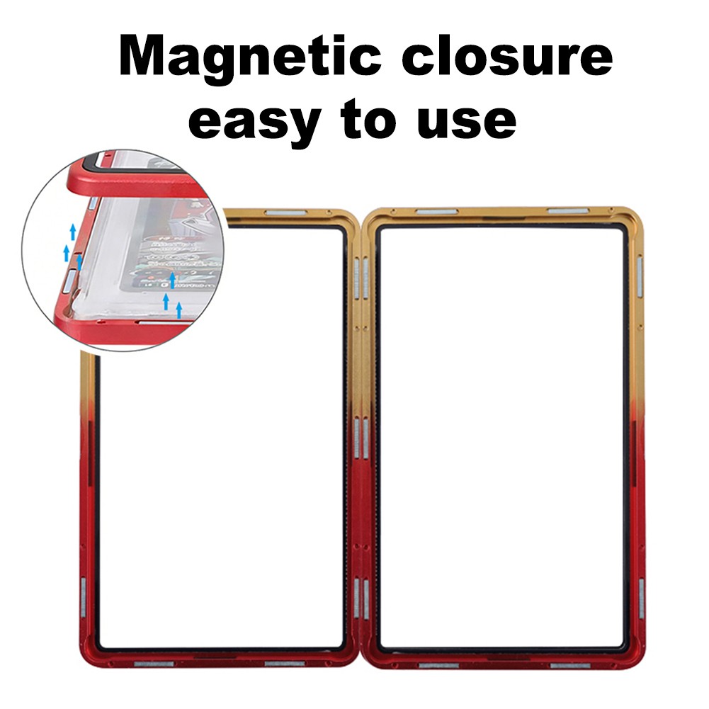 5PACK For BGS Magnetic Metal Slab UV Protector Case Cards Holders Display Case