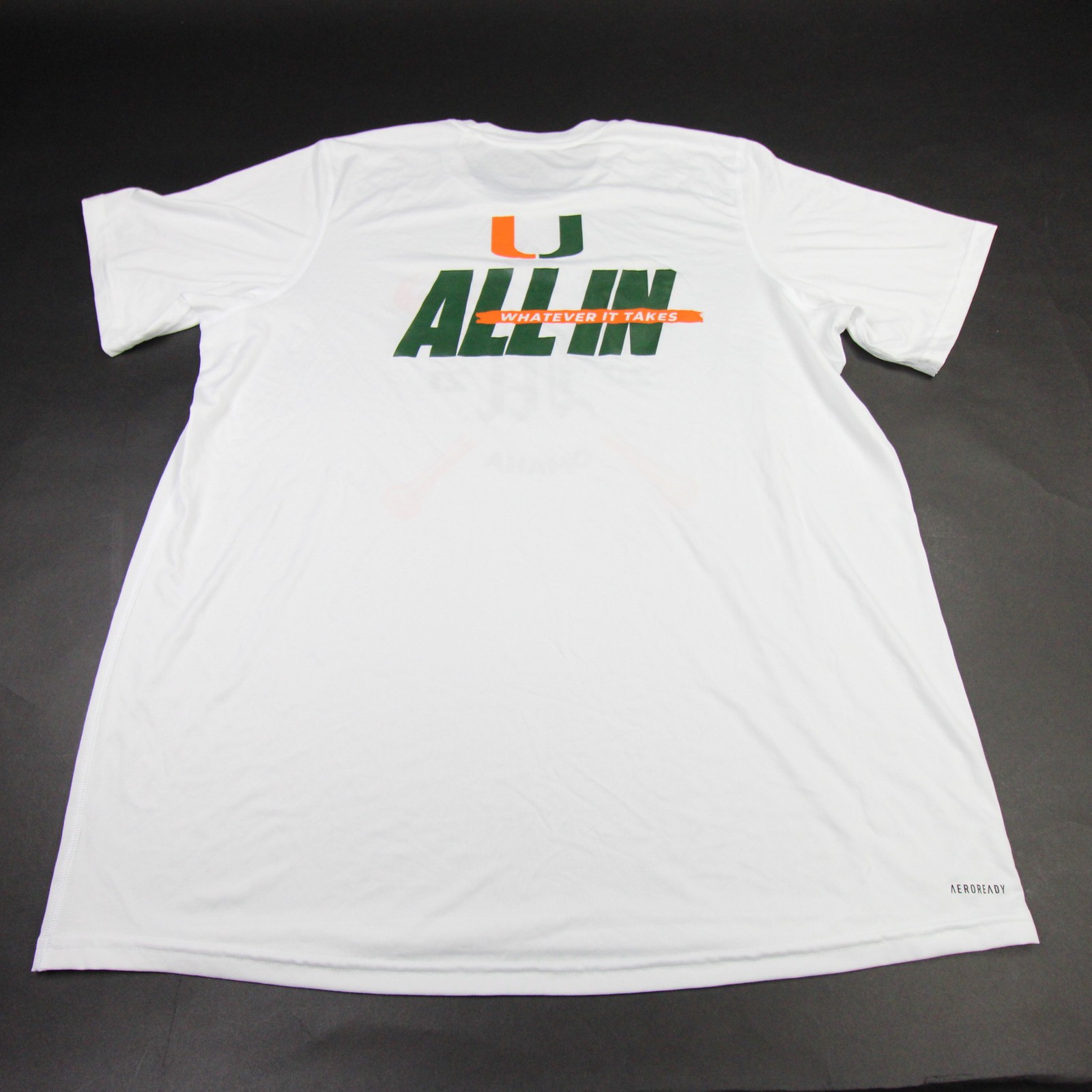 Miami Hurricanes adidas Creator Short Sleeve Shirt Men’s Used Multiple Sizes