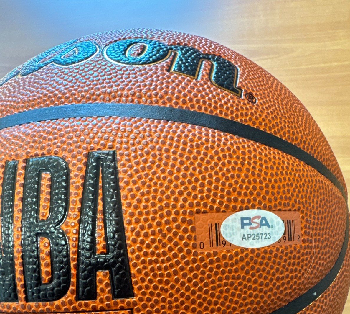 Ernie Johnson Signed Autographed Basketball PSA/DNA COA NBA on TNT
