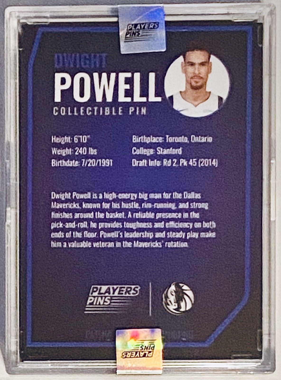 2025-26 Dallas Mavericks Collectible Players Pin Night Complete Set LE /5000