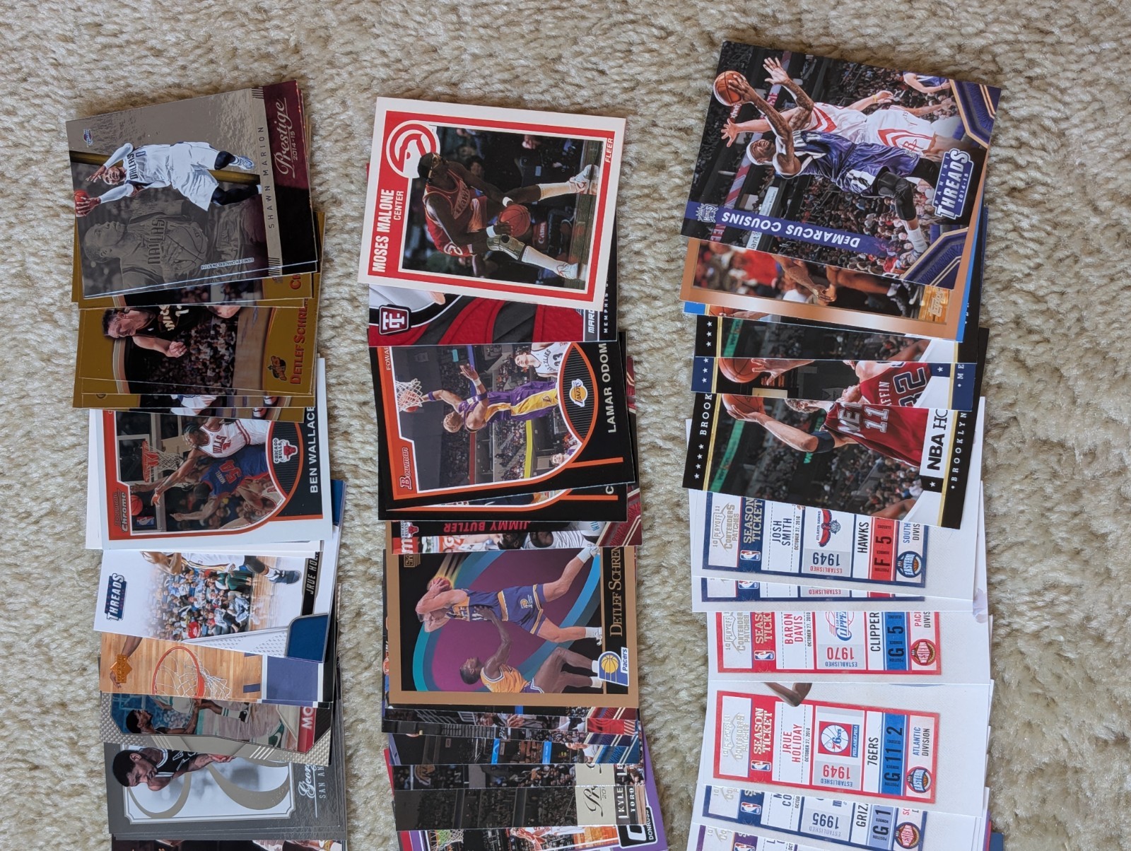 NBA Stars & HOF 450+ Card Lot- Topps Upper Deck Fleer Ultra Metal Great Mix 👀