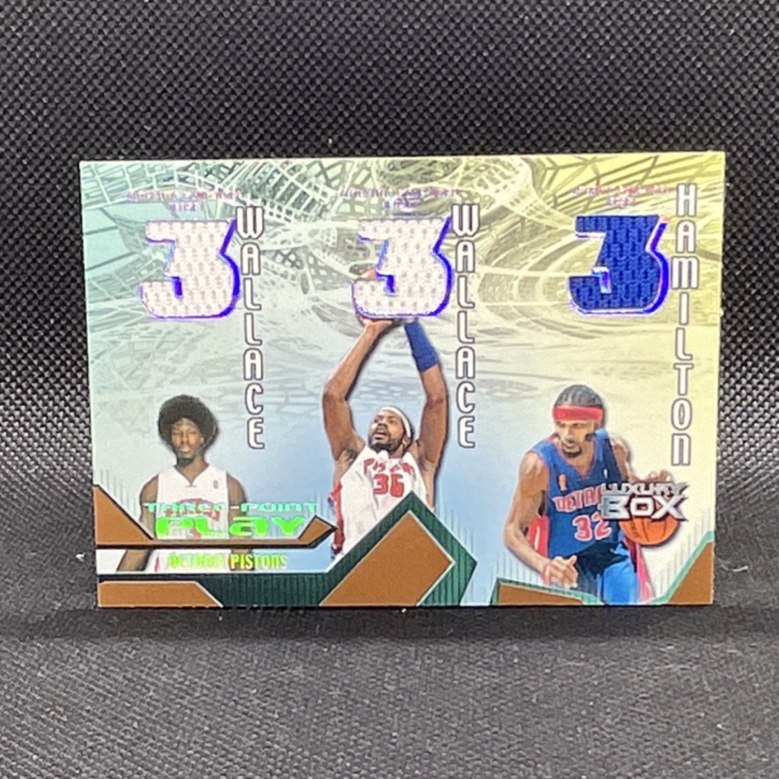 Topps 2004-05 Luxury Box Three-Point Play Relics /200 Wallace Hamilton