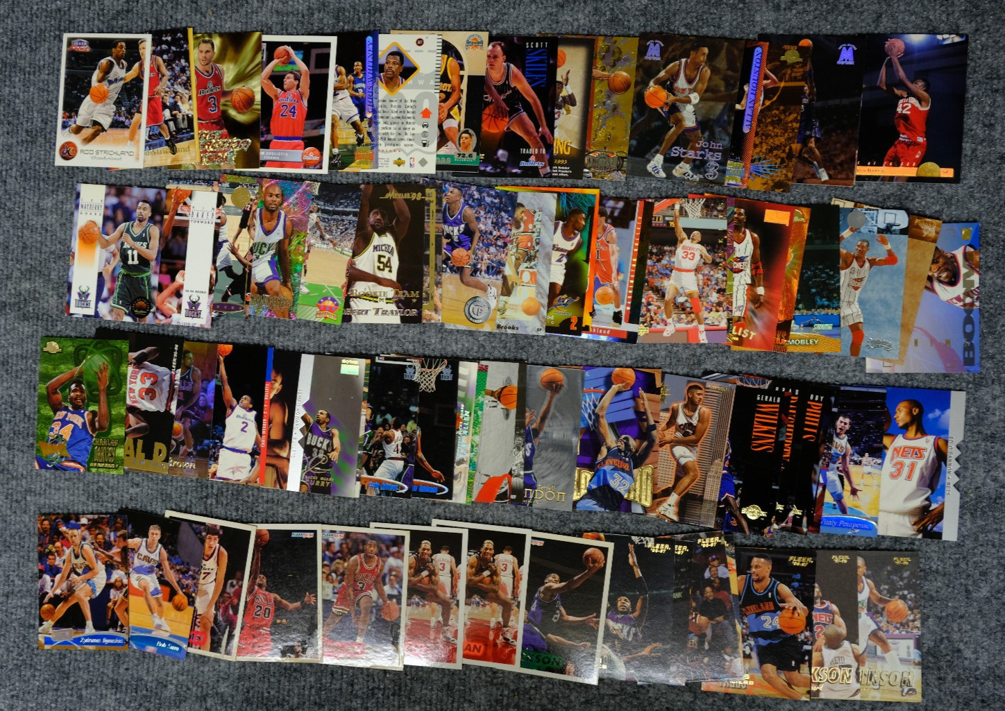 MASSIVE 2500+ 1980s-1990s Basketball Card Lot Stars HOF Inserts Topps Finest!