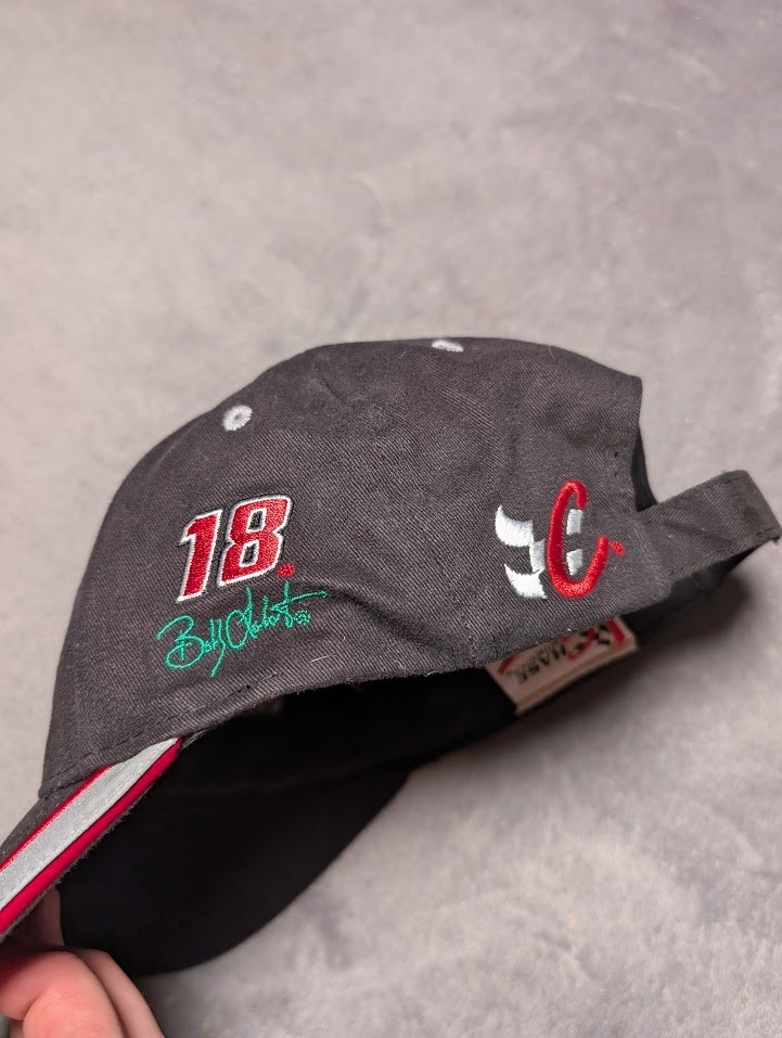 Bobby Labonte 18 Nascar Winston Cup Series The Victory Lap Hat 1971 – 2003 Black