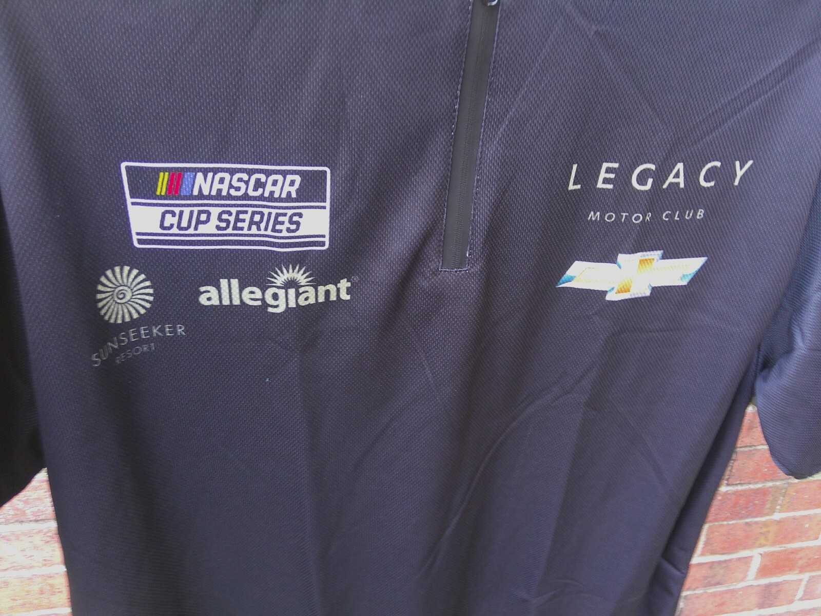 Noah Gragson #42 ALLEGIANT/Legacy Motor Club race day pit crew shirt – LARGE