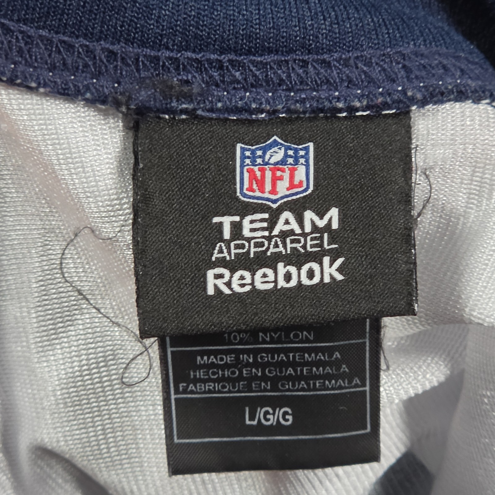 Reebok NFL Patriots Tom Brady 12 Jersey Style 7075A Mens L White Vintage Y2K 00s