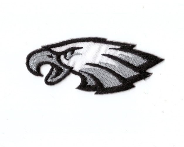 NEW 1 1/2 x 3 1/2″ Philadelphia Eagles IRON ON PATCH FREE SHIP