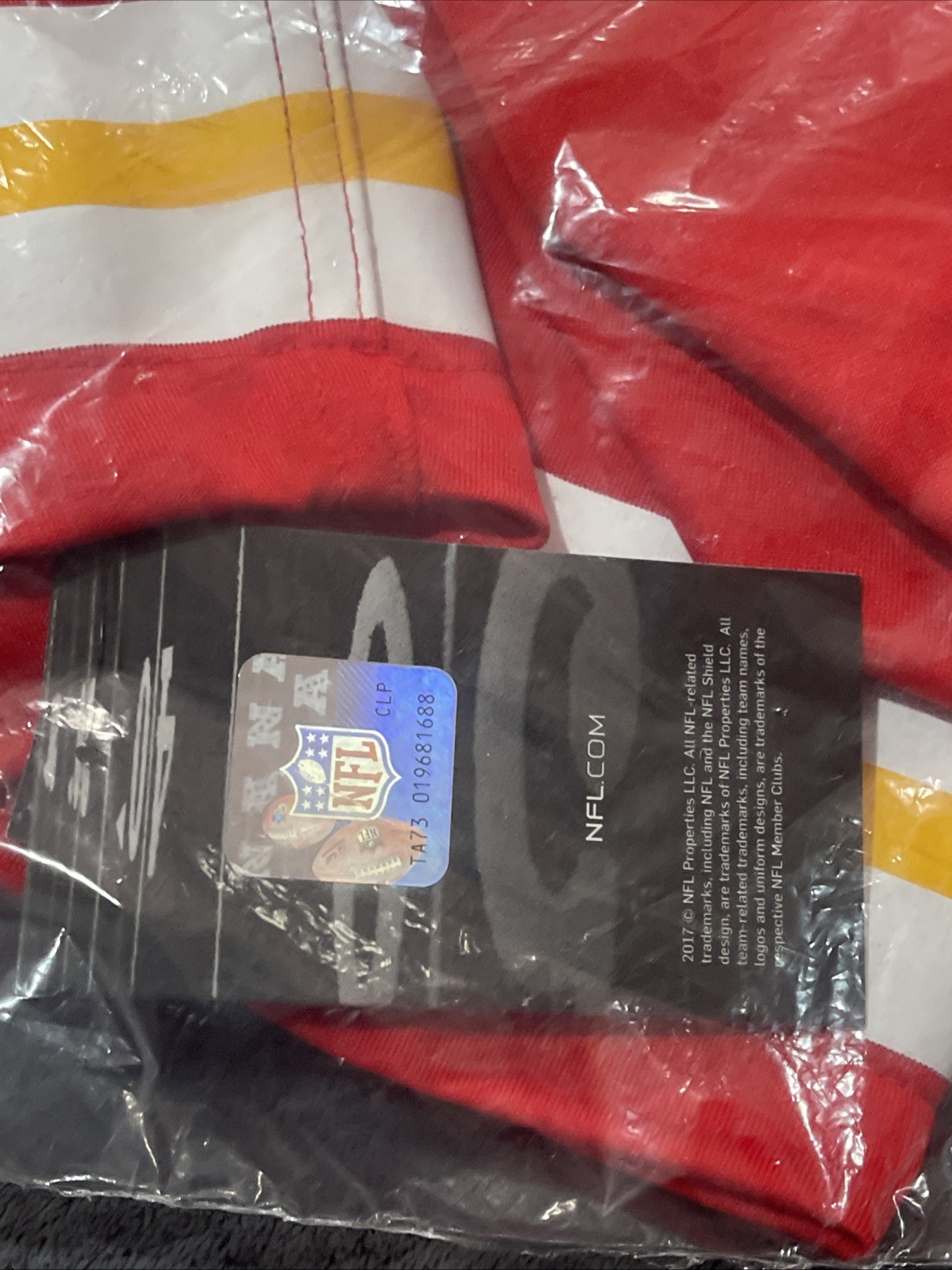Clyde Edwards-Helaire Kansas City Chiefs Nike Jersey Red Size XXL