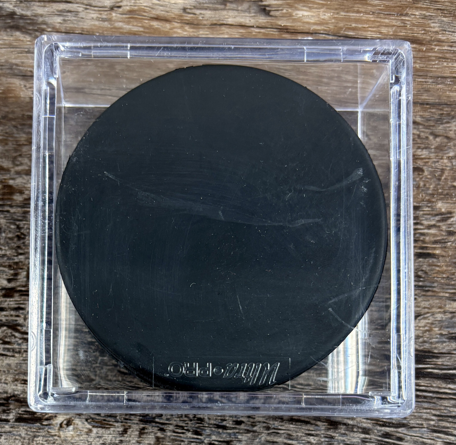 Daniel Sedin #22 Hockey Puck Vancouver Canucks by Mustang
