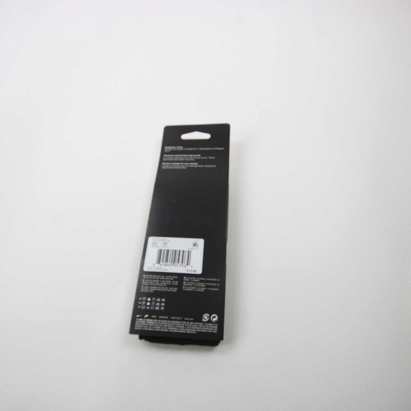 Nike Wristband Unisex Black New with Tags OSFA
