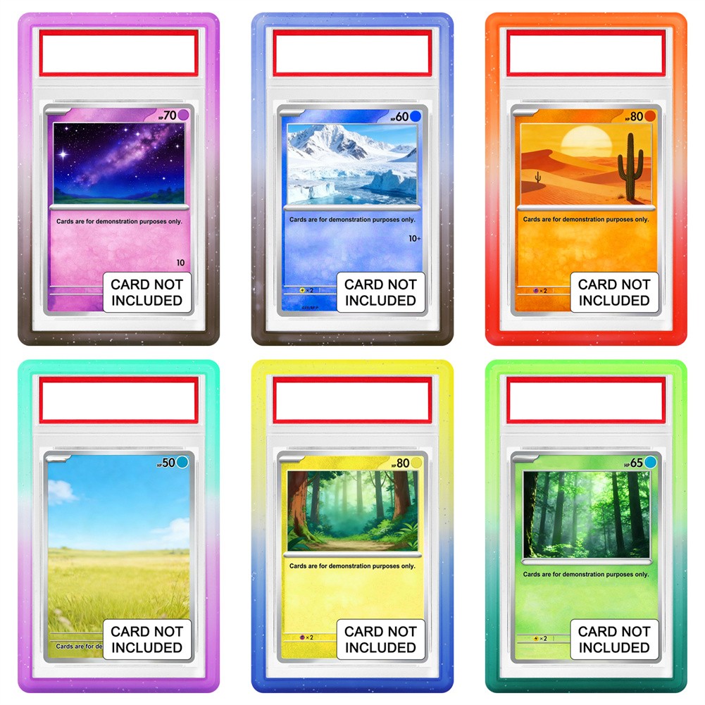 Gradient TPU Case for 35PT PSA/CGC Graded Card Slab Bumper Guard Protector NEW