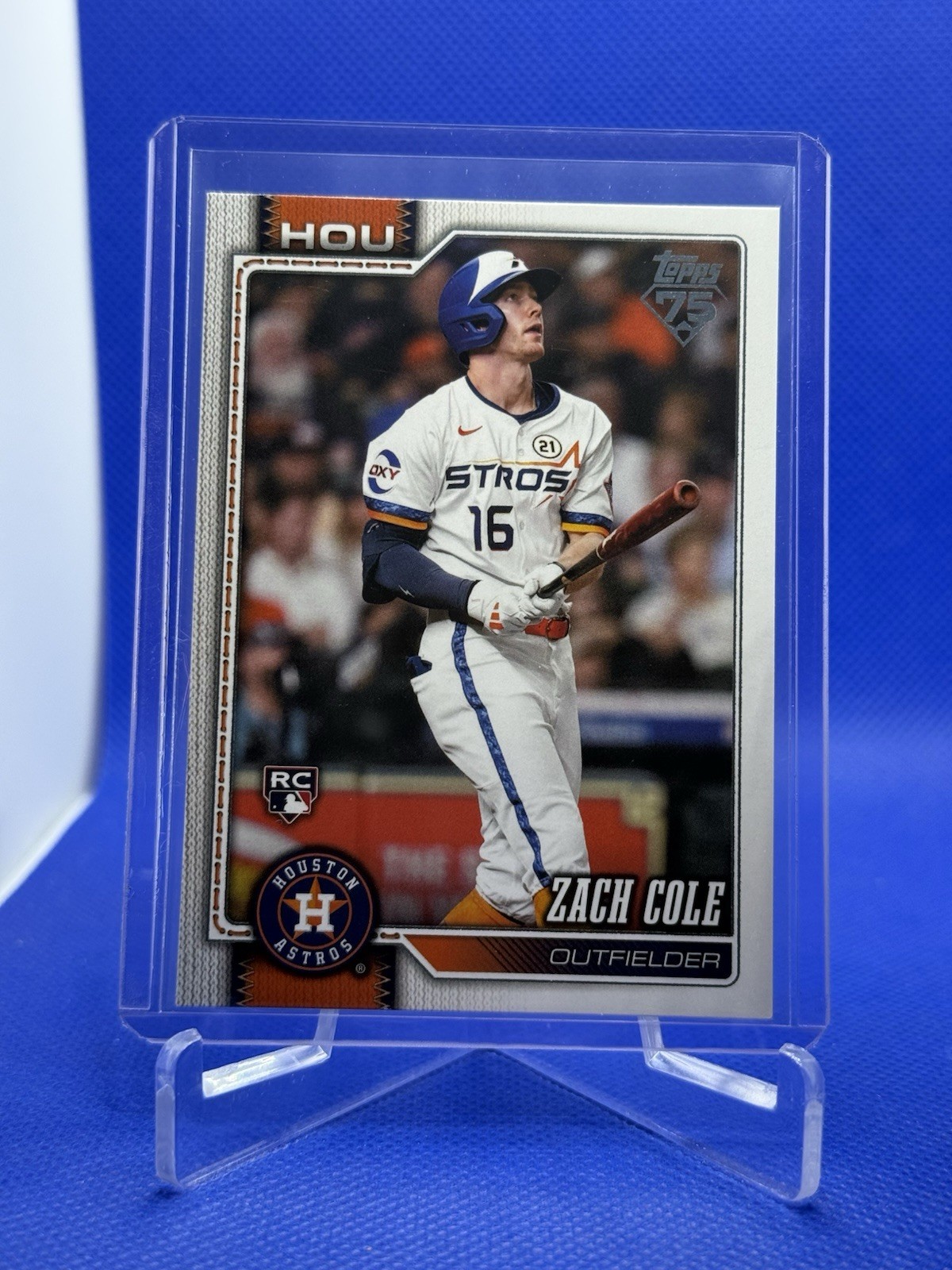 Zach Cole 2026 Topps Series 2 Rookie RC #601 Astros