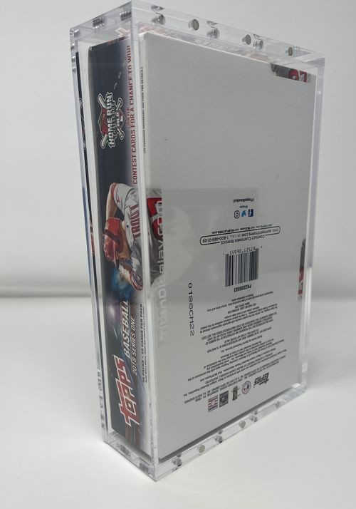 Acrylic Display Case Magnetic Lid FITS 2018 Topps Baseball Series One Hobby Box