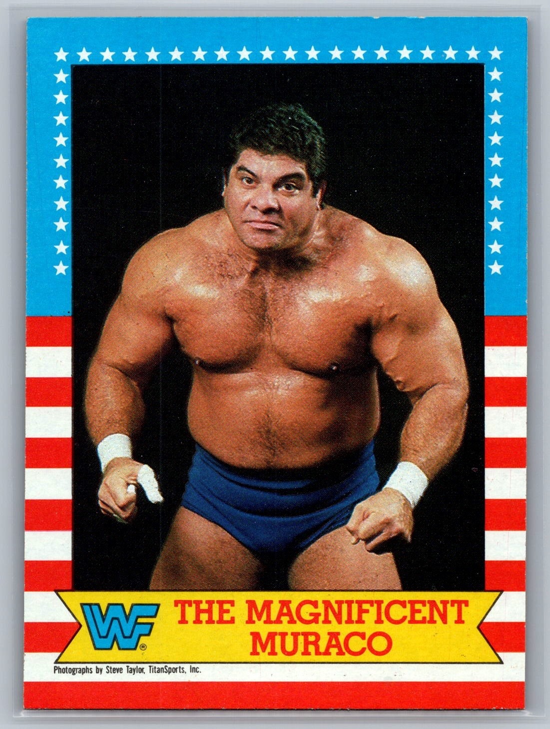 1987 Topps Wrestling WWE WWF #16 Don The Magnificent Muraco