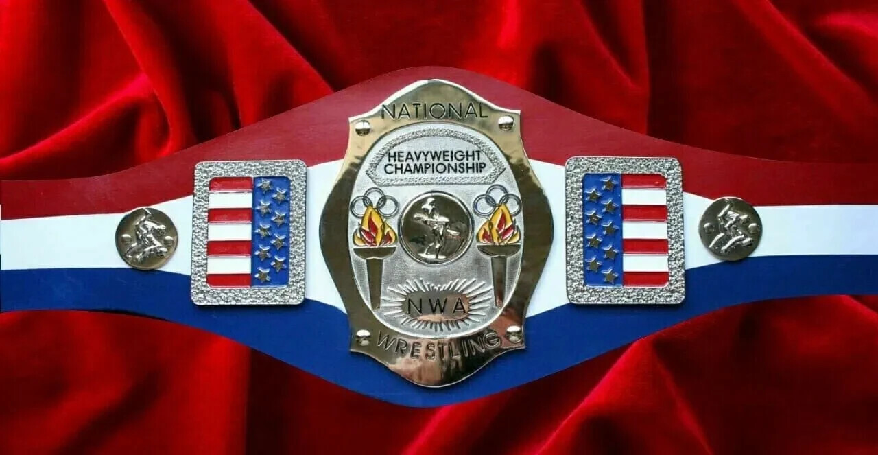 NWA National Heavyweight Wrestling Championship Belt Legacy Georgia George Lev