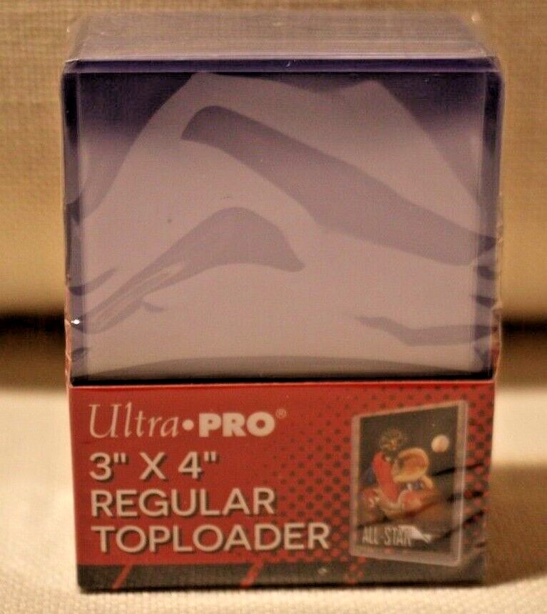 Pack of 25 Ultra PRO 35pt Clear Regular 3 X 4 Top Loaders Pokemon Sports Cards