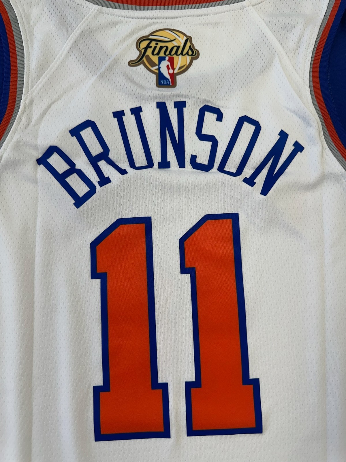 Jalen Brunson New York Knicks NBA Finals Association Edition Size M Jersey