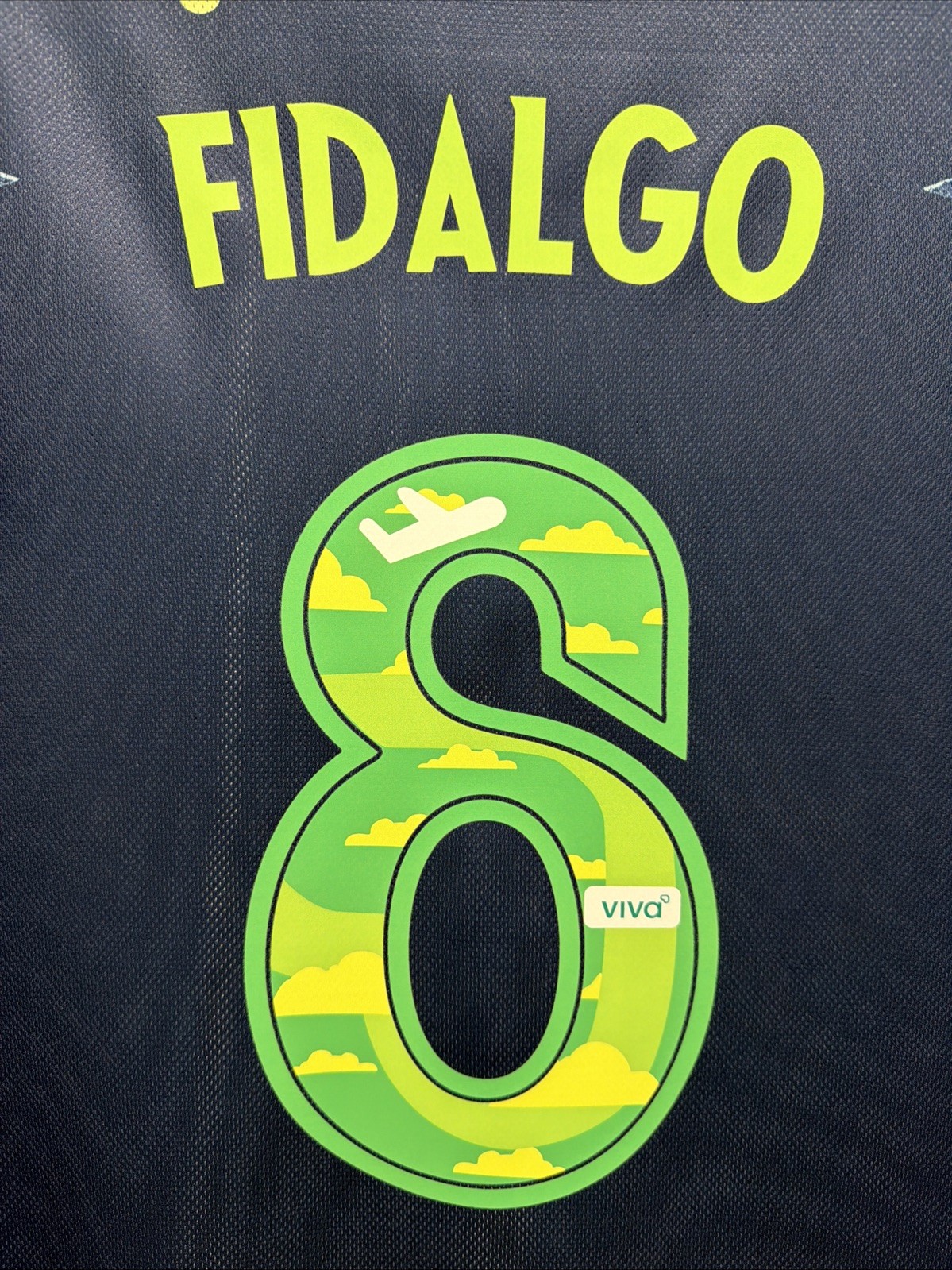 Álvaro Fidalgo #8 Mens LARGE Adidas Club America Away Authentic Jersey Galaxy