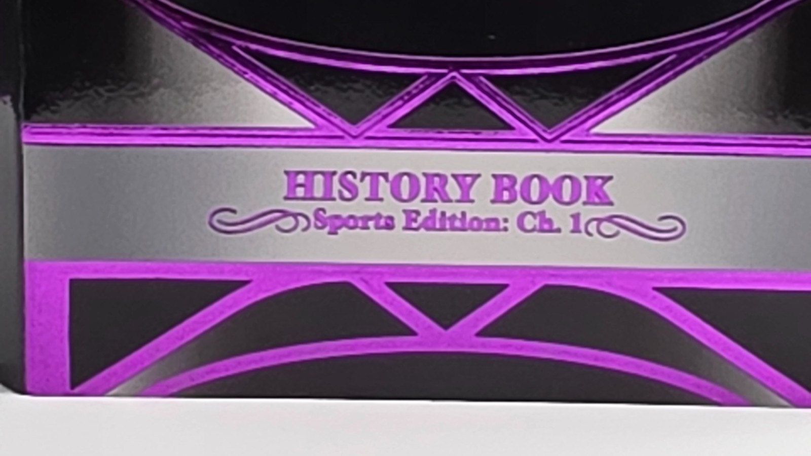 🏀”2/10″ – RARE 2023 Leaf History Book – Dressed To The Nines – PURPLE RELICS🏀