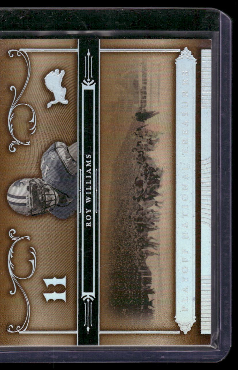 2006 Playoff National Treasures #58 Roy Williams #/125