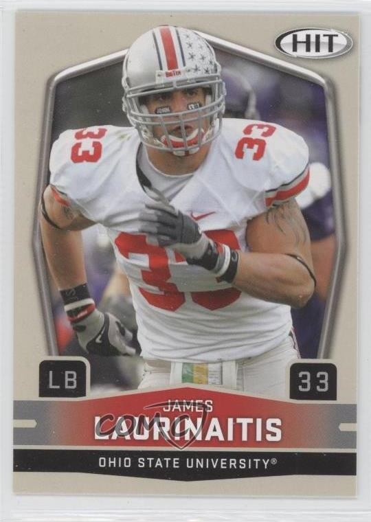 2009 SAGE Hit James Laurinaitis #33 1u7