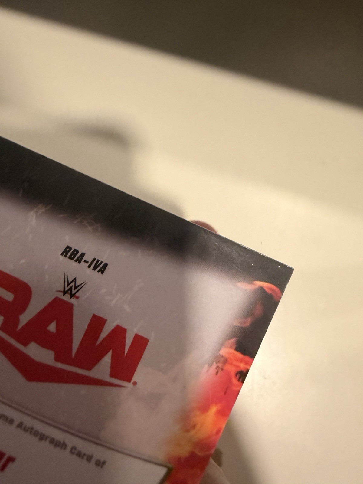 2025 Topps Chrome WWE IVAR Red Brand Chrome Autographs Purple Geometric /10