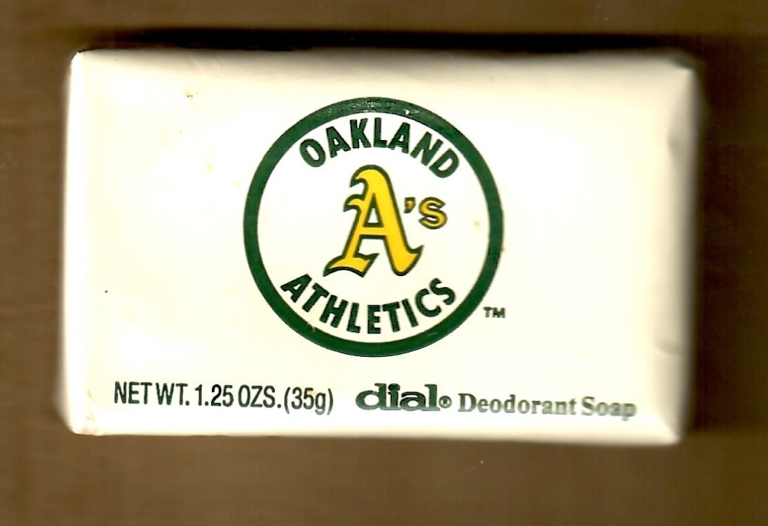 Oakland Athletics / A’s – Dial Soap Bar – Retro 1980s MLB Souvenirs