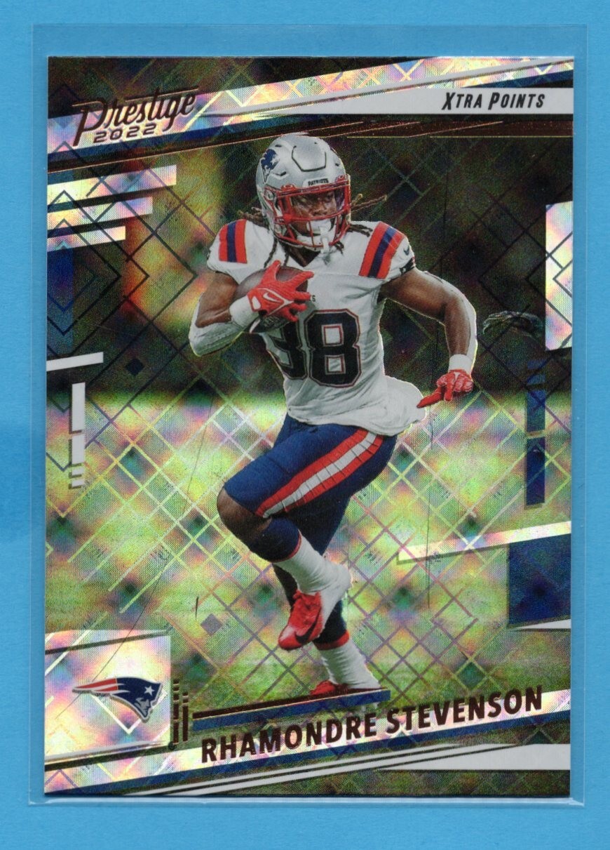 2022 Panini Prestige Rhamondre Srevenson Xtra Point Diamonds #200 Patriots