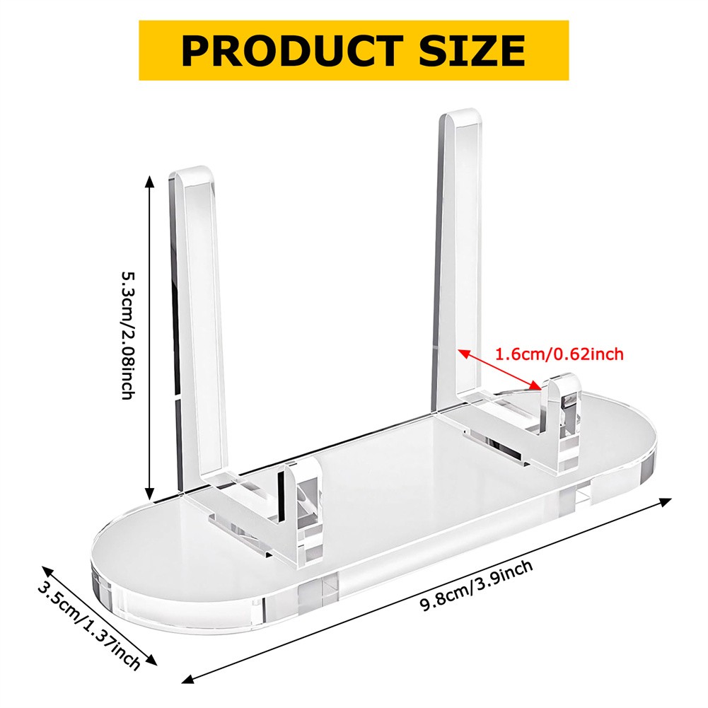 Acrylic Easels Display Stands Plate Postcard Display Holder Photo Frame Stand
