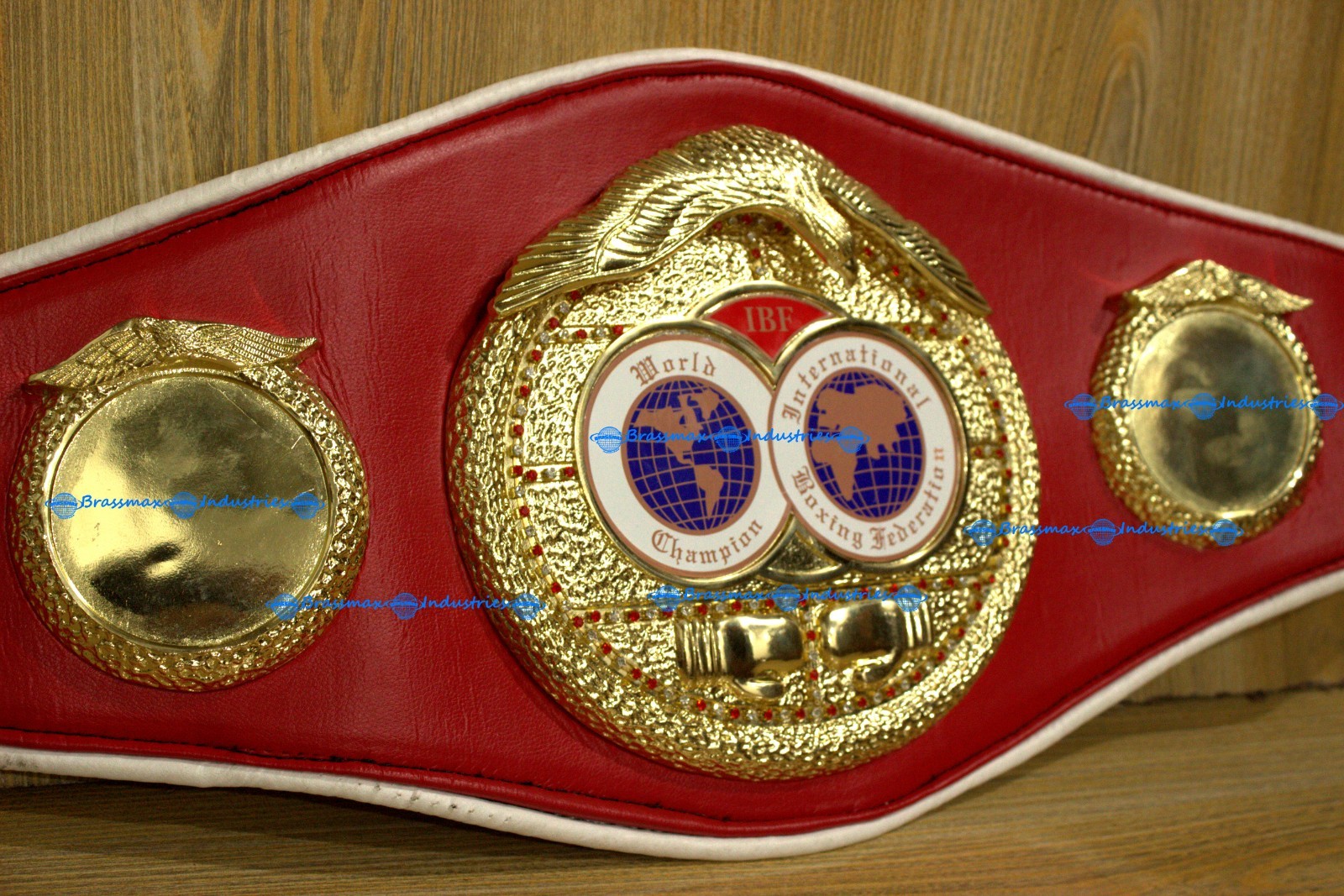IBF Boxing Championship Title Belt 10mm 3D International Boxing Federation Belt