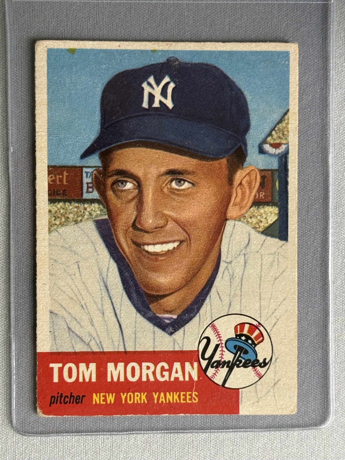 1953 Topps #132 Tom Morgan