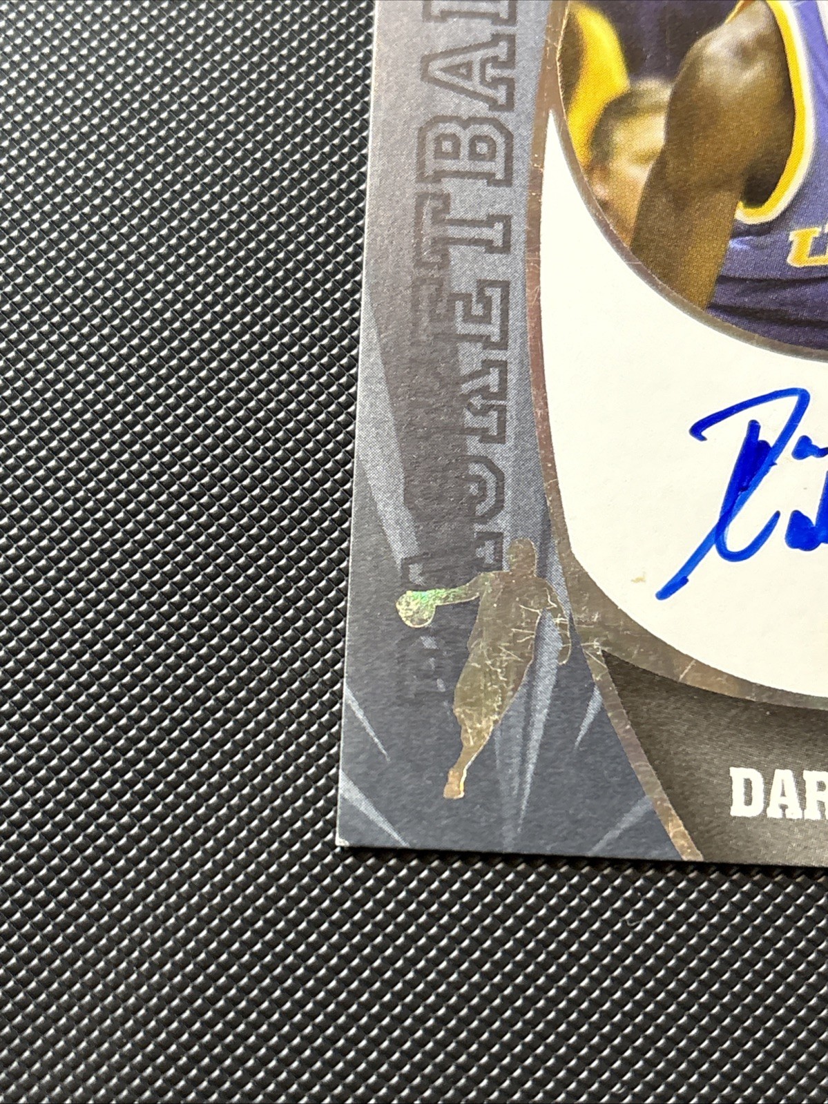 2009 PRESS PASS FUSION DARREN COLLISON RC AUTO UCLA SS-DC (Bad Edges)
