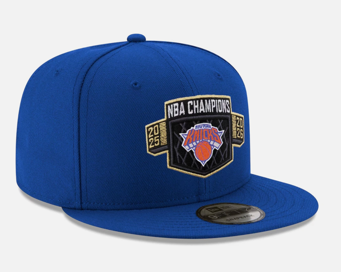 New York Knicks 2026 NBA Finals Champions Locker Room Replica – Blue