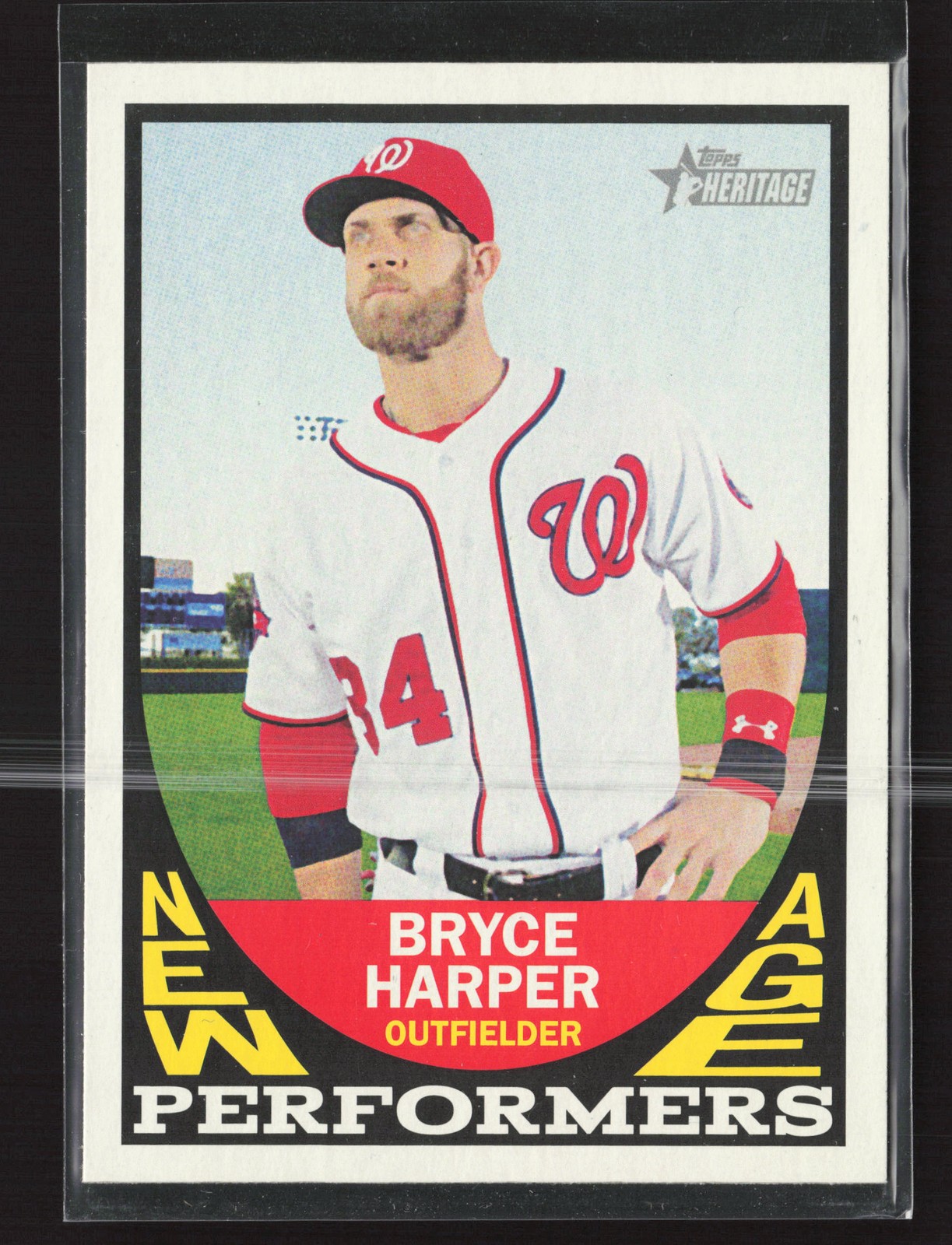 Bryce Harper 2016 Topps Heritage #NAP-BH New Age Performers TYW5
