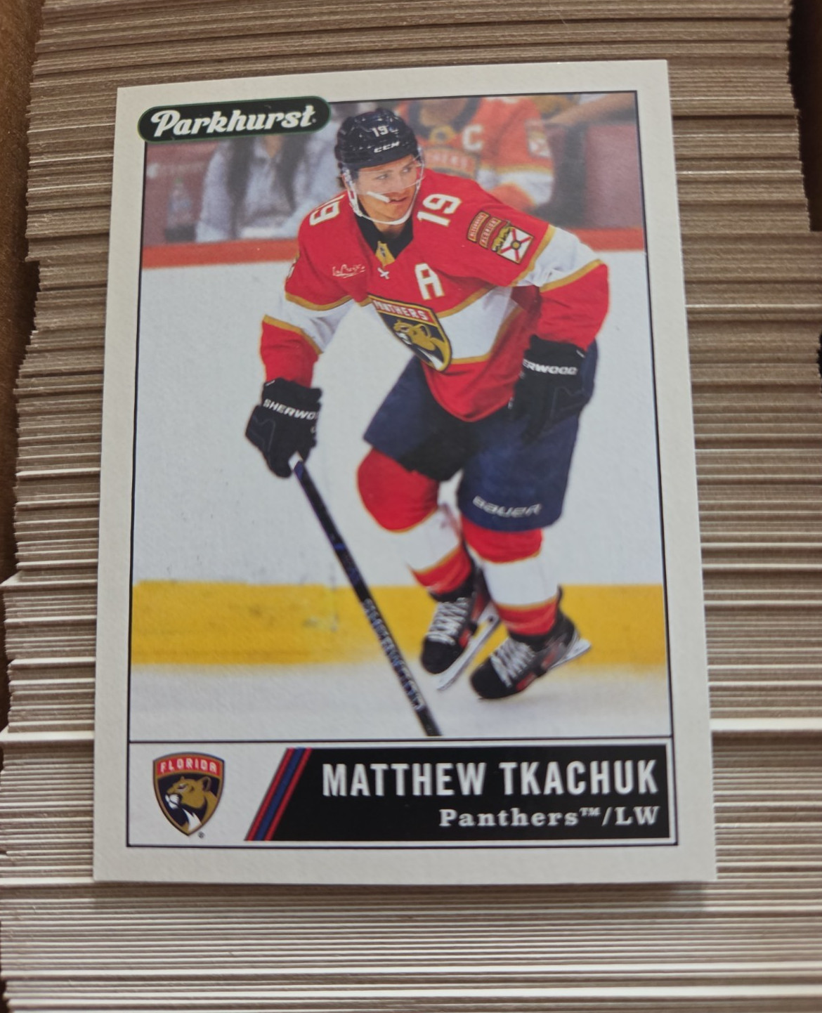 2025/26 Parkhurst Hockey Card Singles – Base & Rookies -#1 to 250 Create Own Lot