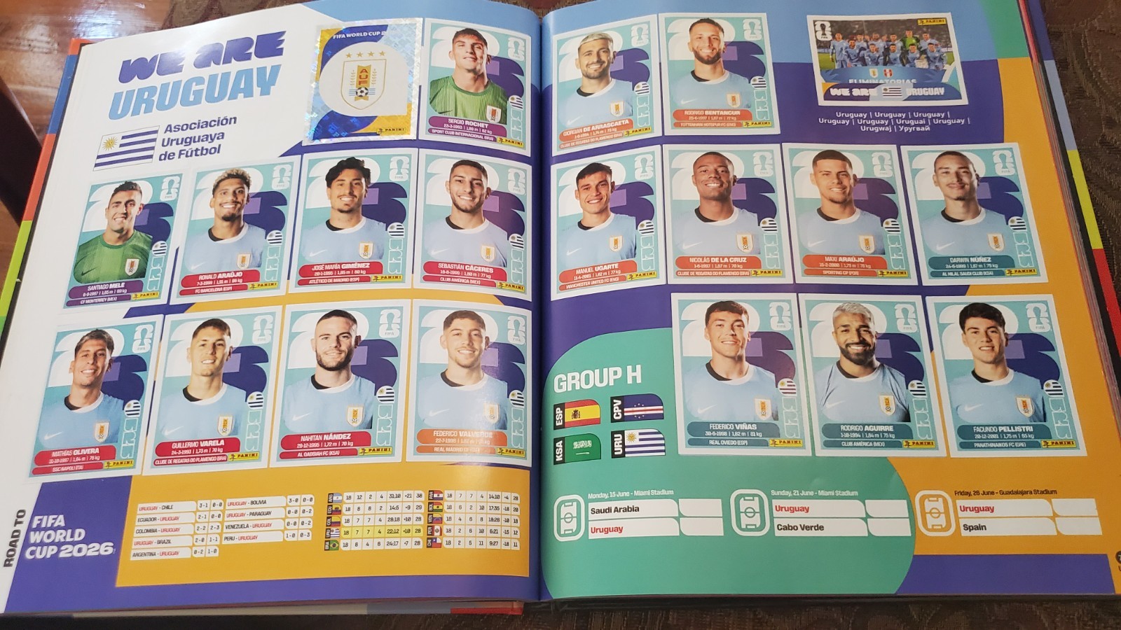 Panini World Cup 2026 Album Complete Hardcover. Album Tapa Dura Lleno.