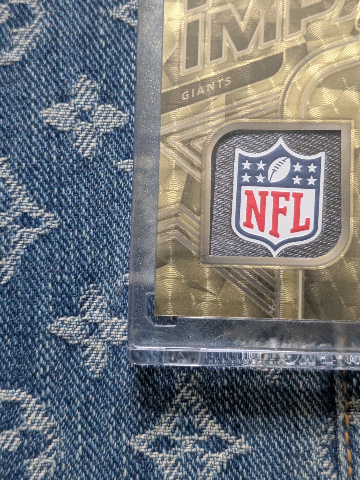 2020 Panini Spectra Darius Slayton Gold 1/1 NFL Shield RARE giants