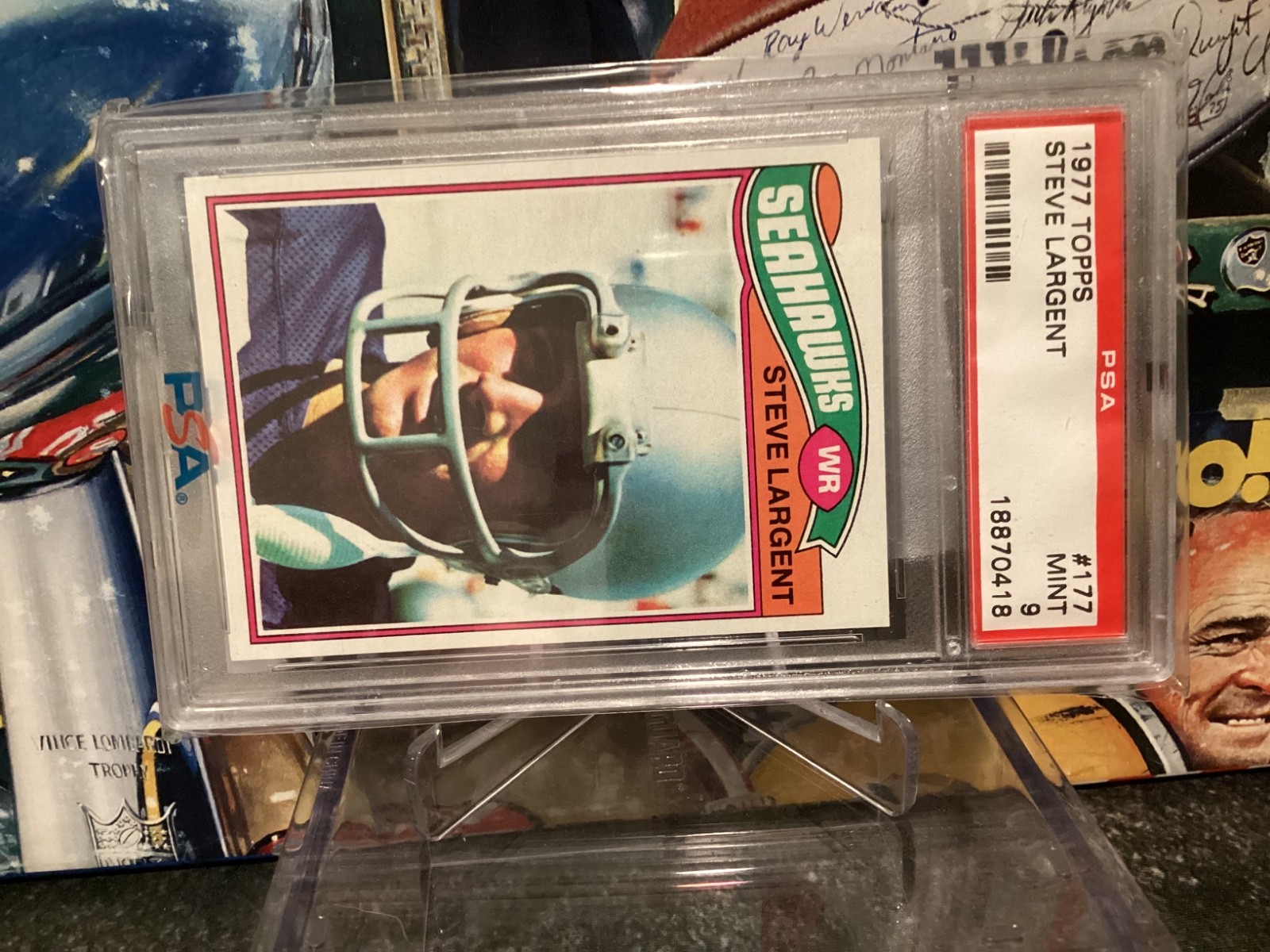 1977 Topps – Steve Largent #177 (RC)