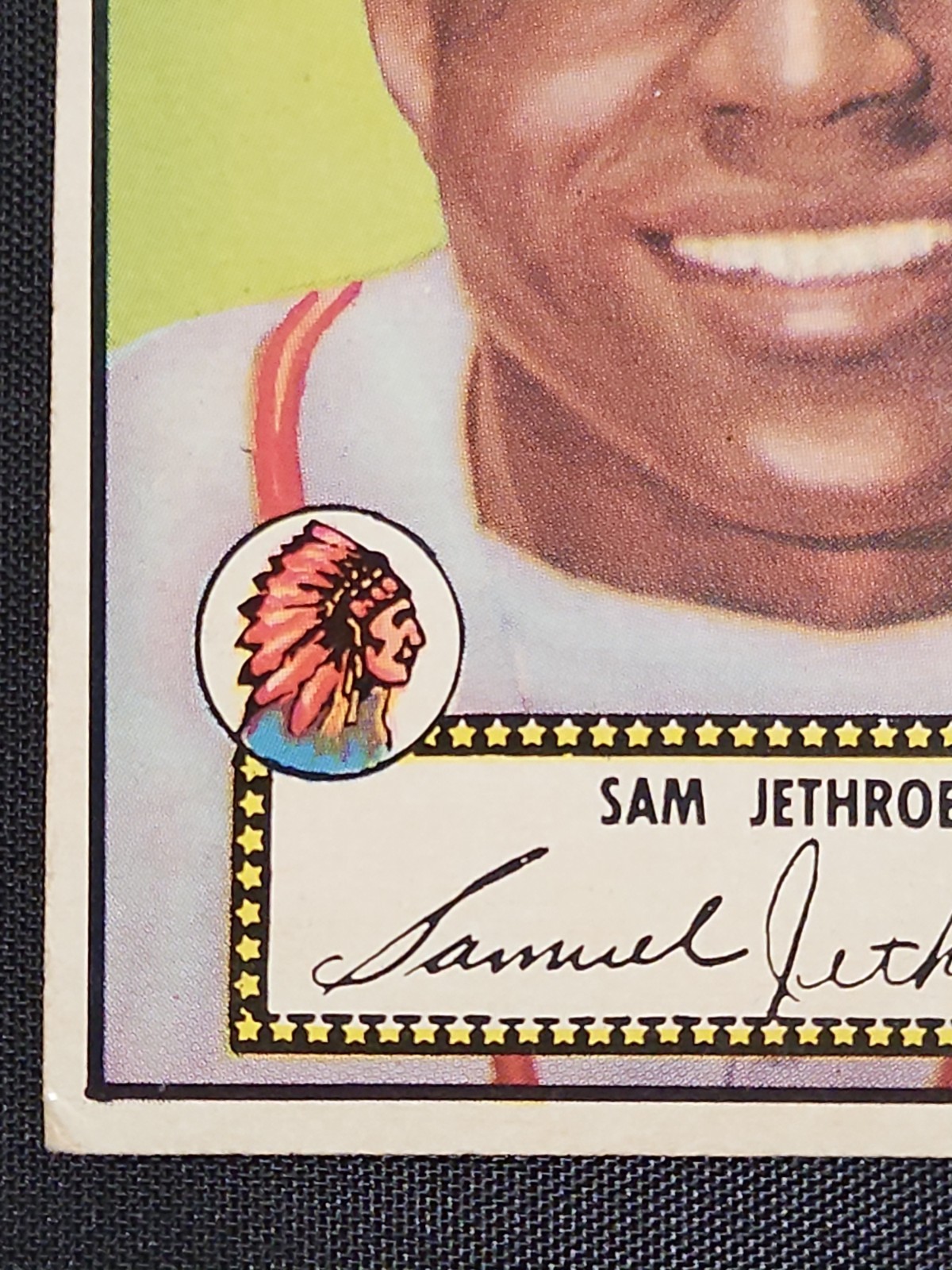 1952 Topps – Sam Jethroe #27 Black Back
