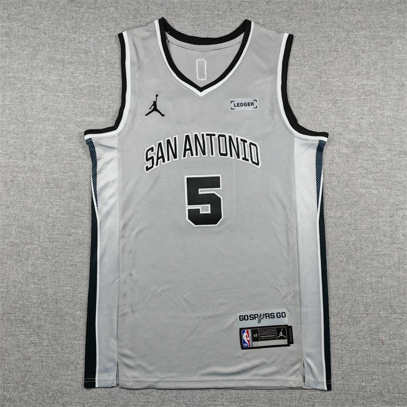 Free tax New 2026 Men’s #1 Wembanyama #5 Embroidered Jersey 9 colors SIZE S-2XL