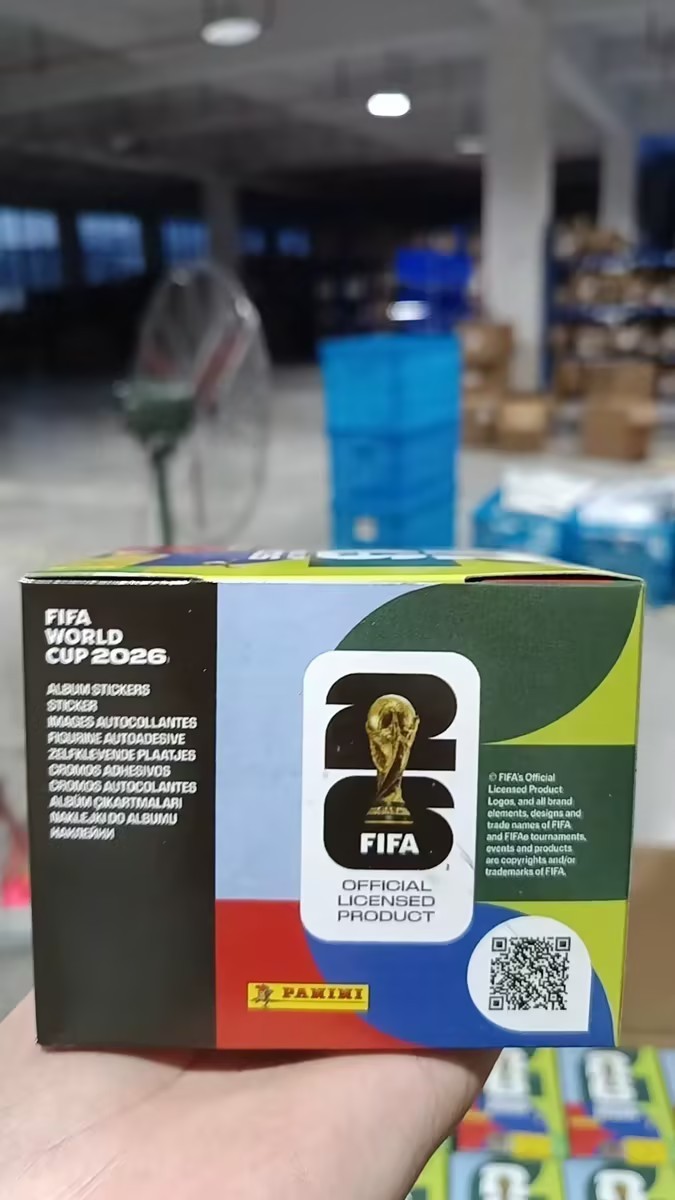 Panini FIFA World Cup 2026 Official Sticker 50-Pack Box Gold Limited NEW 2026
