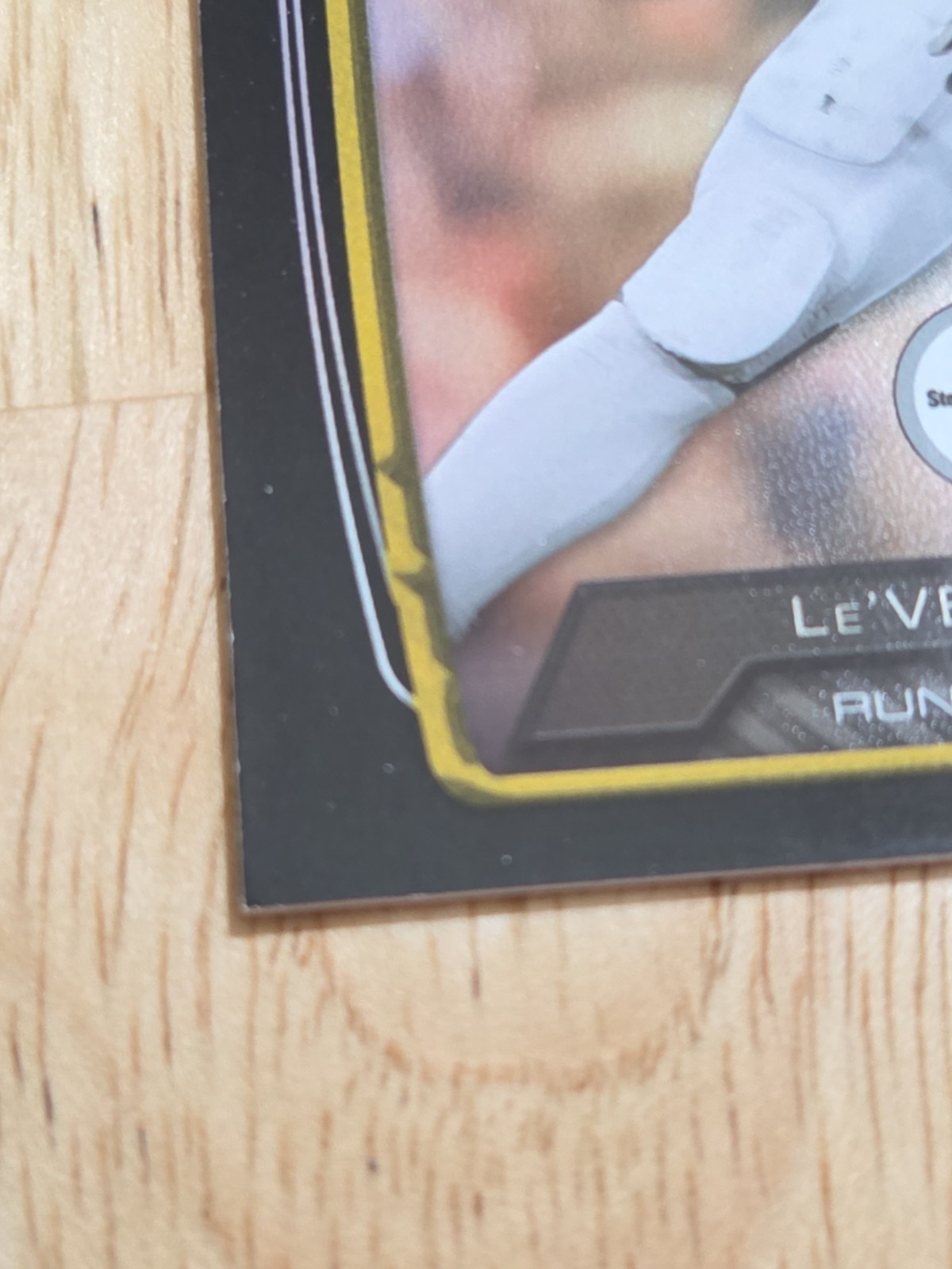2013 Bowman LE’VEON BELL Black Rainbow Foil #123 Rookie Steelers SP